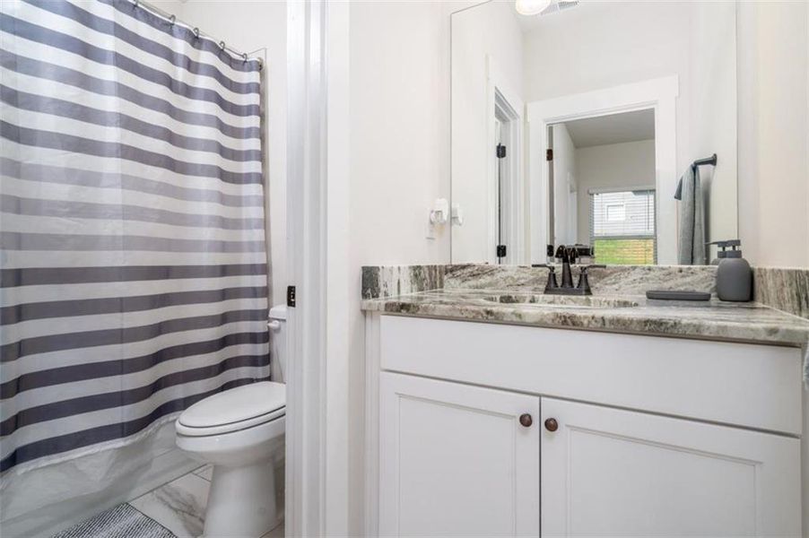 Furnished interior view inside a new home in , Newnan (Image 17).