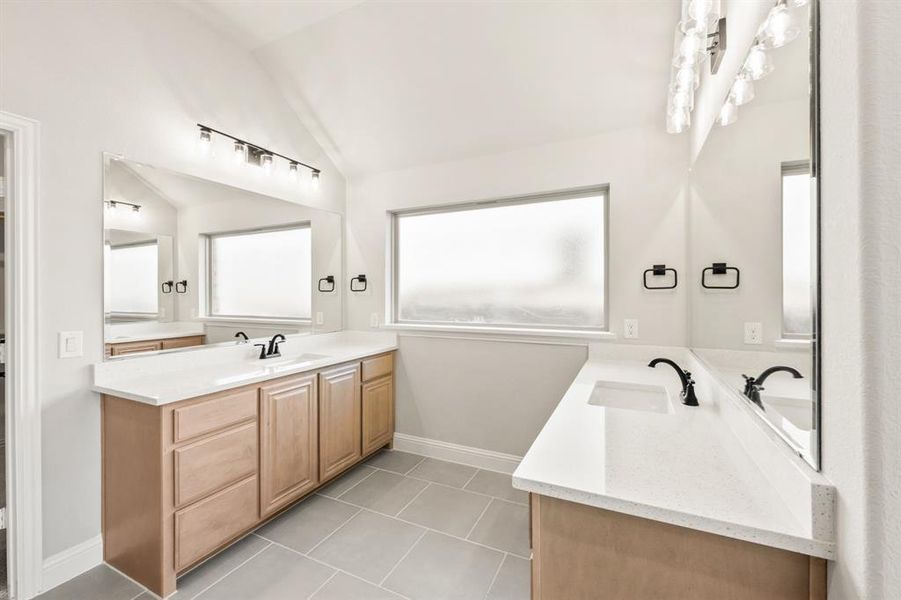 Furnished interior view inside a new home in Mockingbird Hills 60-65, Joshua (Image 17).