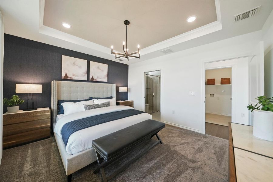 MODEL HOME images may NOT be consistent with the finished product.