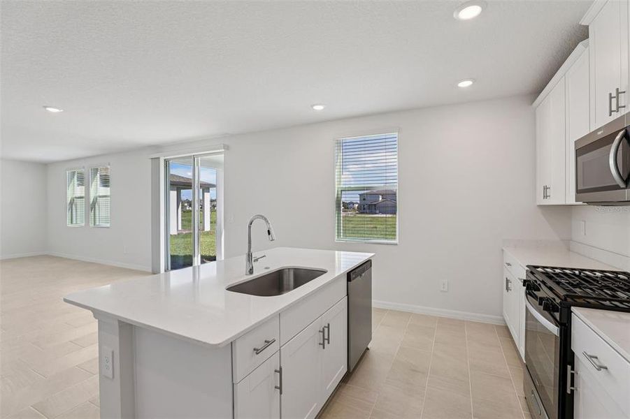 Furnished interior view inside a new home in The Reserve at Twin Lakes, St. Cloud (Image 9). Furnished interior view inside a new home in The Reserve at Twin Lakes, St. Cloud (Image 9).