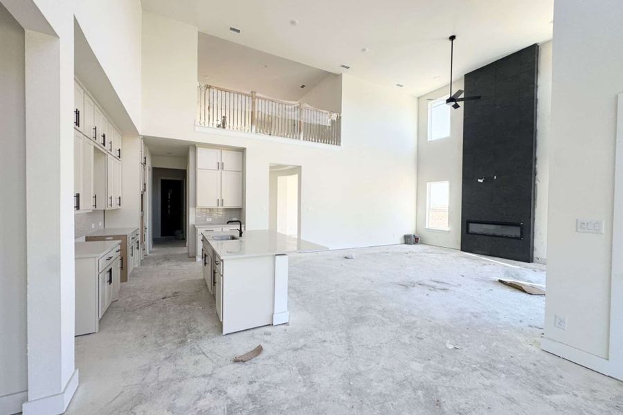 In-progress construction of a new home in Wellington, Haslet, TX (Image 13).