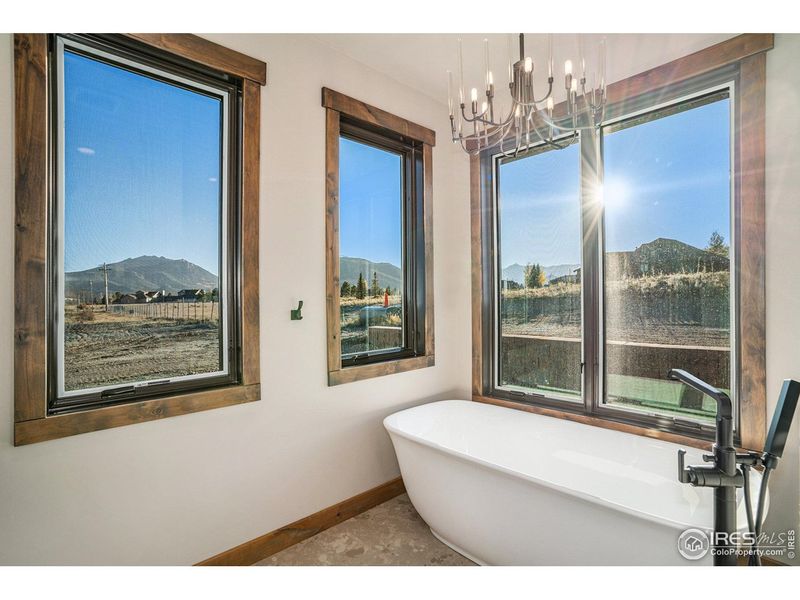 Furnished interior view inside a new home in , Estes Park (Image 7).