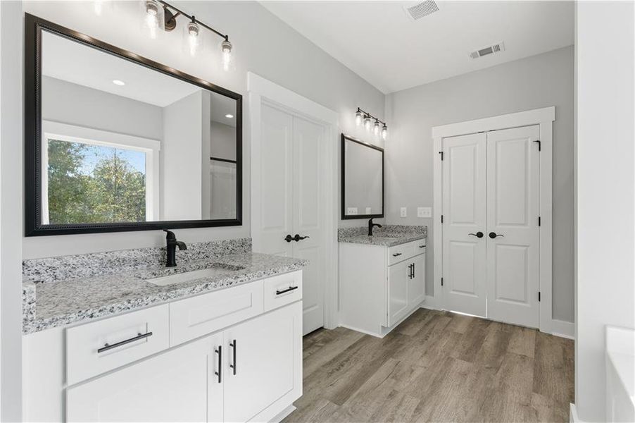 Furnished interior view inside a new home in , Dallas (Image 9).