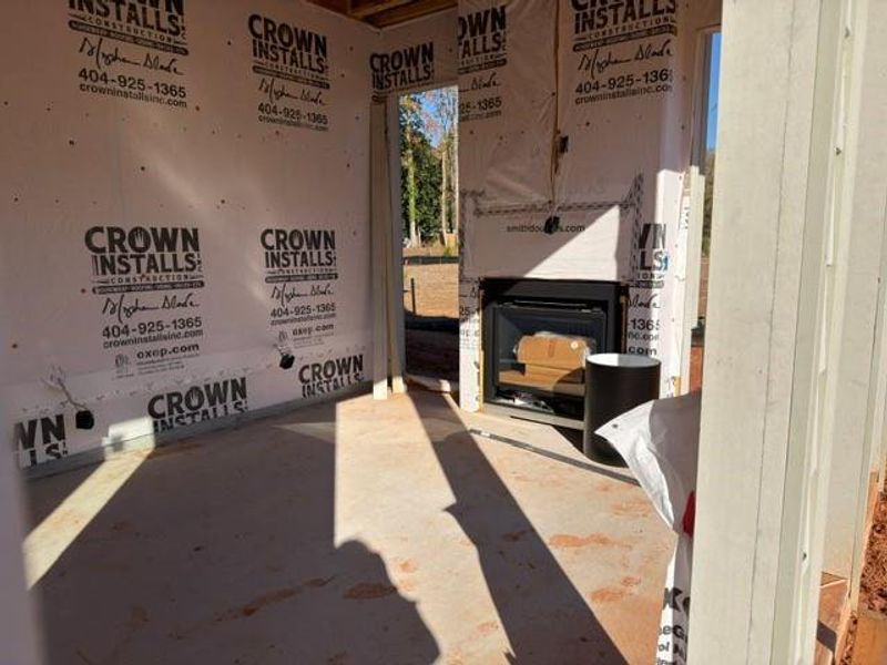 In-progress construction of a new home in , Marietta, GA (Image 13).