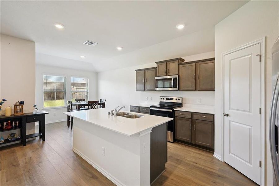 Furnished interior view inside a new home in Riverfield, Josephine (Image 5). Furnished interior view inside a new home in Riverfield, Josephine (Image 5).