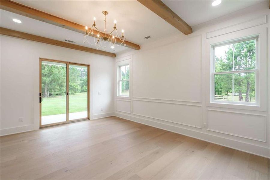 Spacious, unfurnished interior of a new home in , Monroe (Image 54).