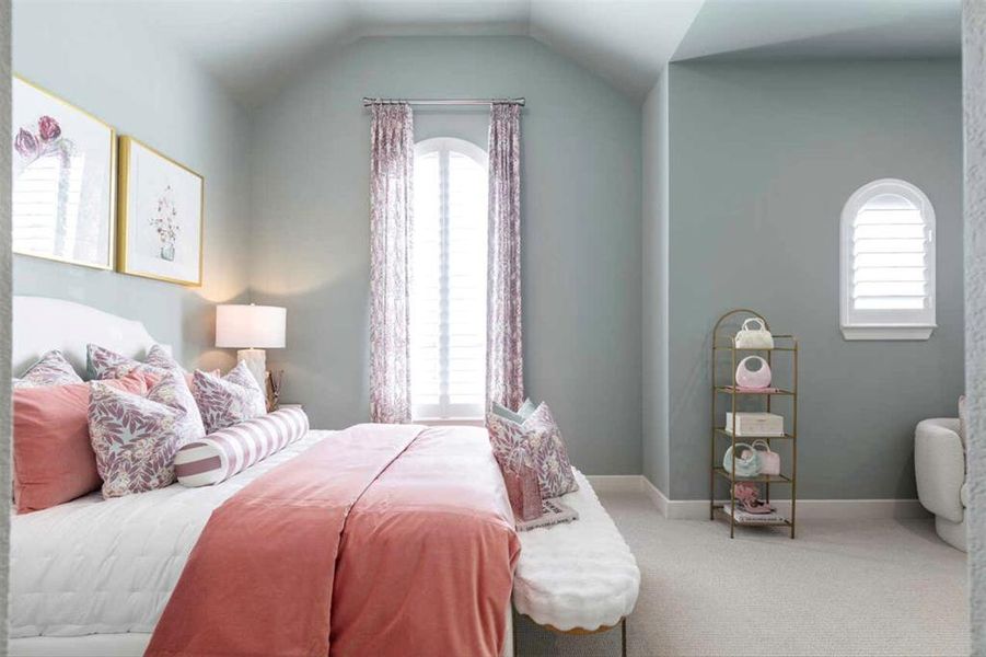 Furnished interior view inside a new home in Estates at Bristol Valley, Heath (Image 7).