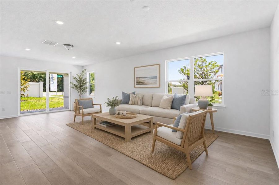 Furnished interior view inside a new home in , Riverview (Image 5).