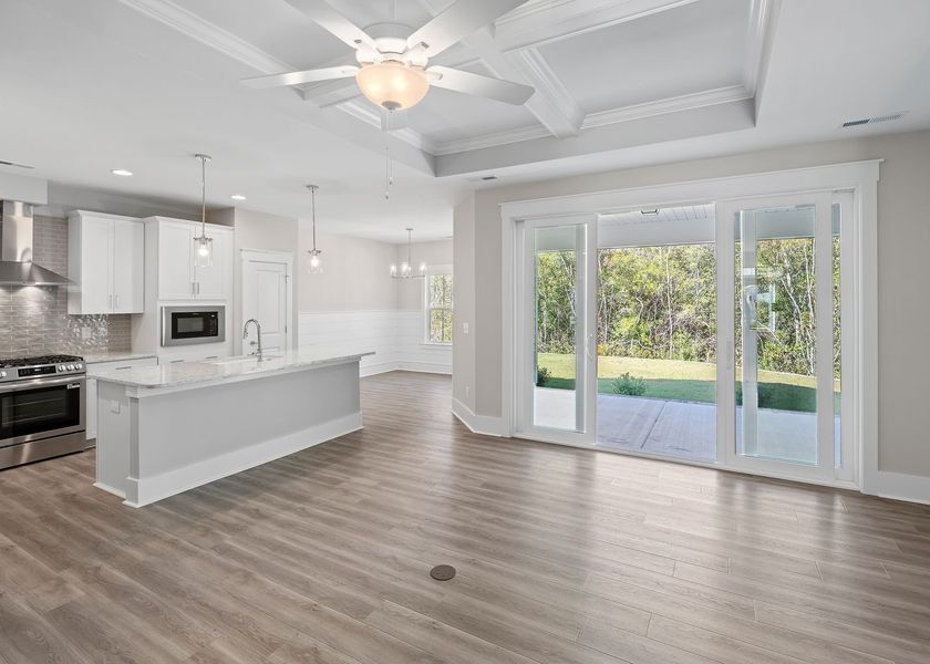 Spacious, unfurnished interior of a new home in Carolina Creek, Hampstead (Image 14). Spacious, unfurnished interior of a new home in Carolina Creek, Hampstead (Image 14).