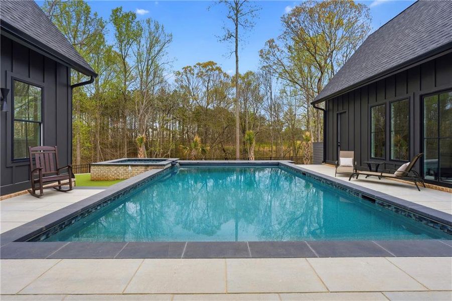 Exterior details and patio area of a home in , Dacula (Image 30).