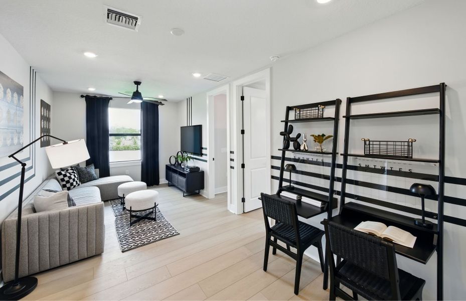 Furnished interior view inside a new home in Hendrix Reserve, Lake Worth (Image 12).