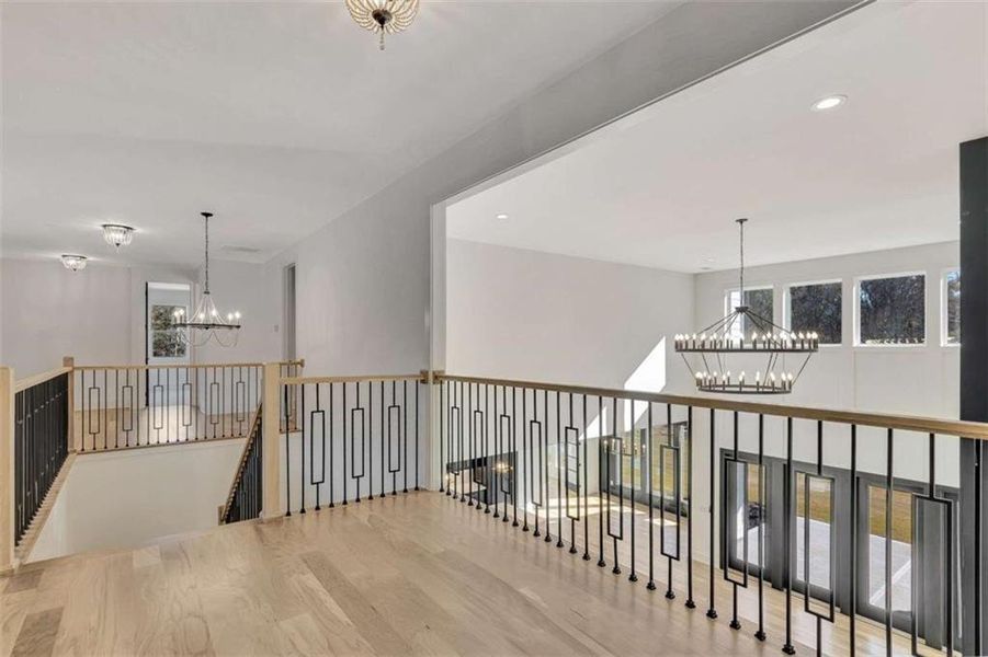 Furnished interior view inside a new home in , Brooks (Image 16).