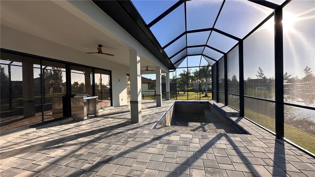 Exterior details and patio area of a home in , Port Charlotte (Image 4). Exterior details and patio area of a home in , Port Charlotte (Image 4).