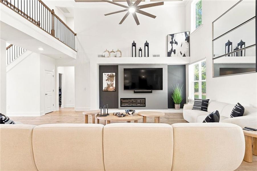 Furnished interior view inside a new home in , Conyers (Image 27).