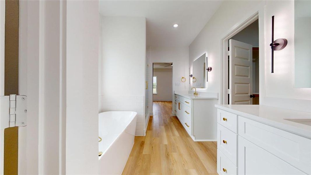 Furnished interior view inside a new home in , Greenville (Image 9).