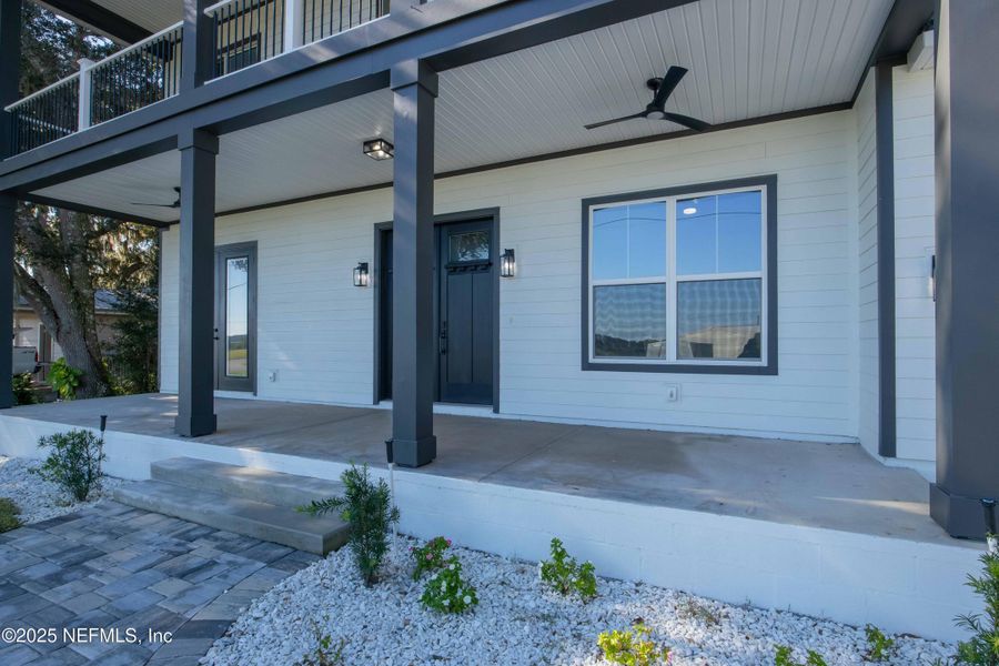 Exterior details and patio area of a home in , St. Augustine (Image 39). Exterior details and patio area of a home in , St. Augustine (Image 39).