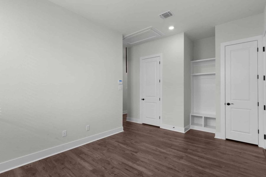 Spacious, unfurnished interior of a new home in Berry Creek Highlands, Georgetown (Image 53). Spacious, unfurnished interior of a new home in Berry Creek Highlands, Georgetown (Image 53).