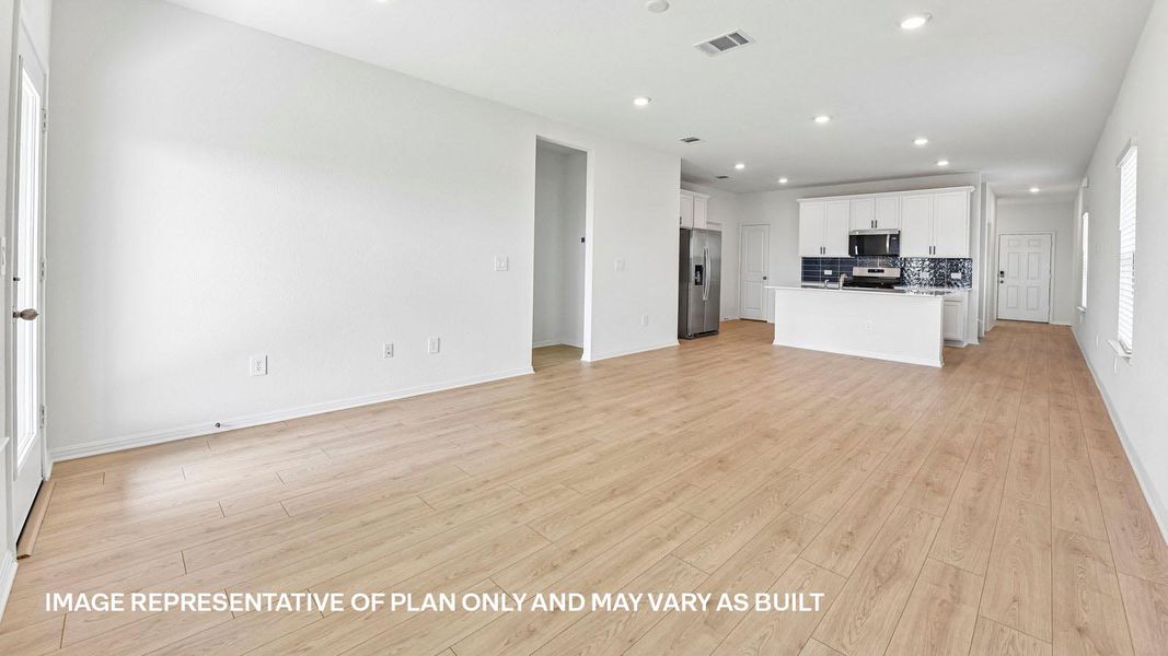 Spacious, unfurnished interior of a new home in Carillon, Manor (Image 19).