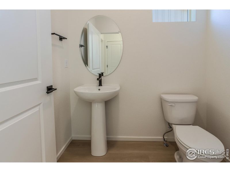 Downstairs Powder Bathroom