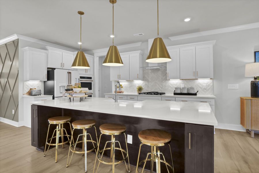 Furnished interior view inside a new home in , Summerville (Image 22).