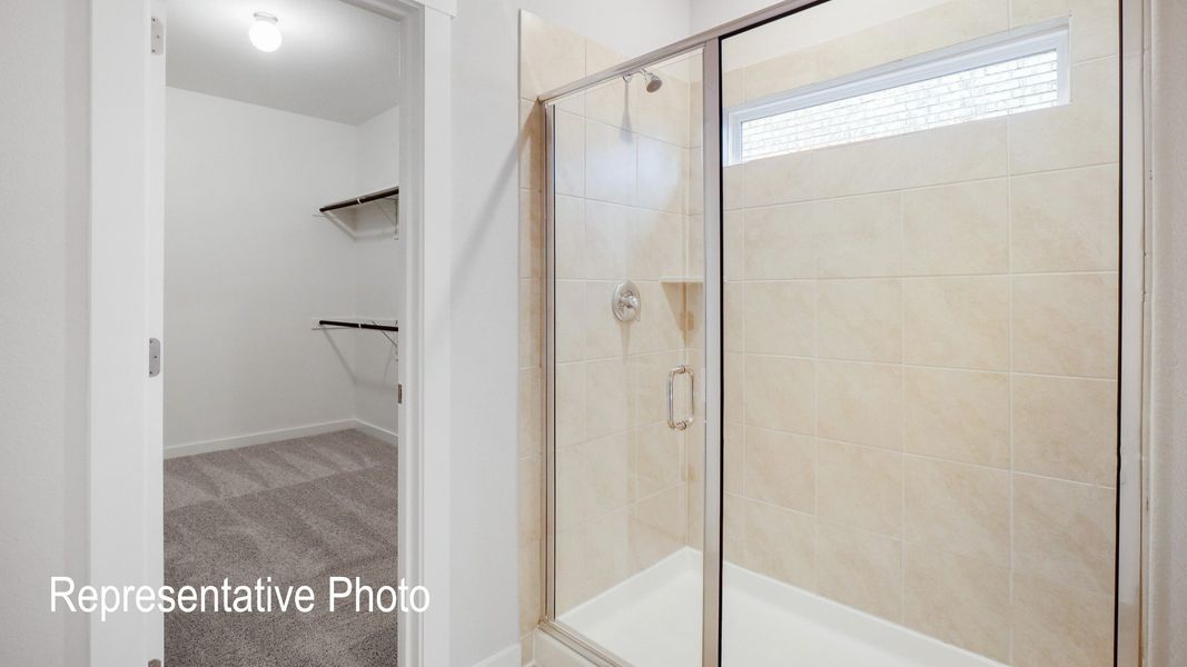 Furnished interior view inside a new home in Westridge Journey, McKinney (Image 13).