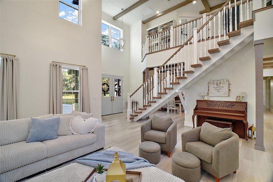 Furnished interior view inside a new home in , Deland (Image 8).