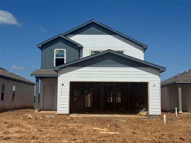 In-progress construction of a new home in Laurel Farms, Brookshire, TX (Image 19).