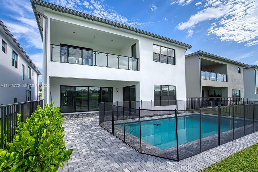 Exterior details and patio area of a home in Lotus Edge, Boca Raton (Image 31). Exterior details and patio area of a home in Lotus Edge, Boca Raton (Image 31).