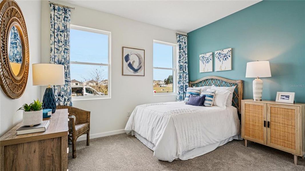 Furnished interior view inside a new home in Twisted Oaks, Wildwood (Image 15).