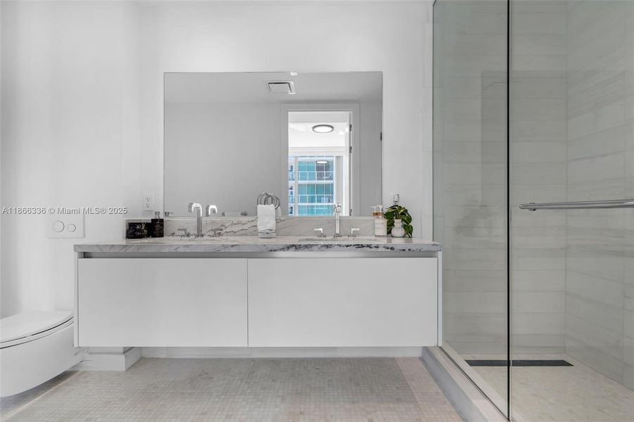 Furnished interior view inside a new home in , Miami (Image 7).