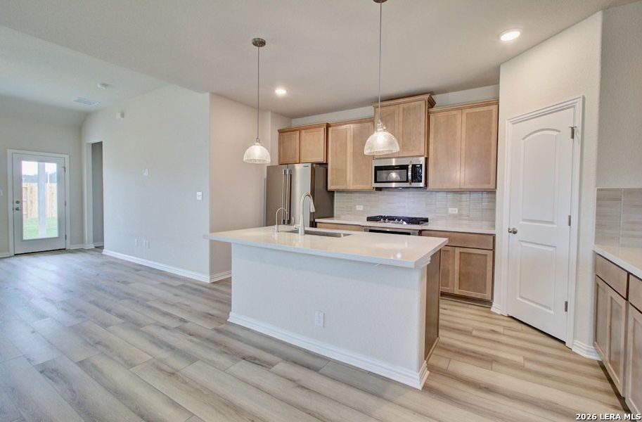 Furnished interior view inside a new home in Stream Waters, Seguin (Image 8).