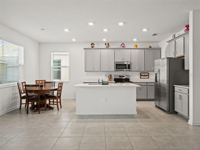 Furnished interior view inside a new home in Wellness Ridge, Clermont (Image 23).