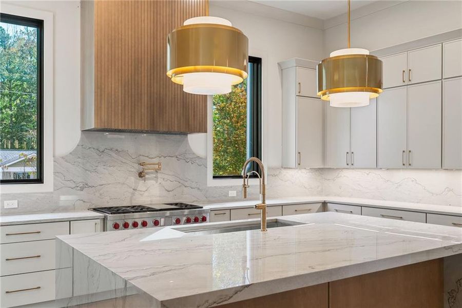 Close-up of interior finishes inside a home in , Alpharetta (Image 19).