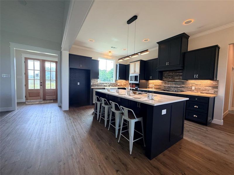 Furnished interior view inside a new home in Oak Water Ranch, Granbury (Image 20).