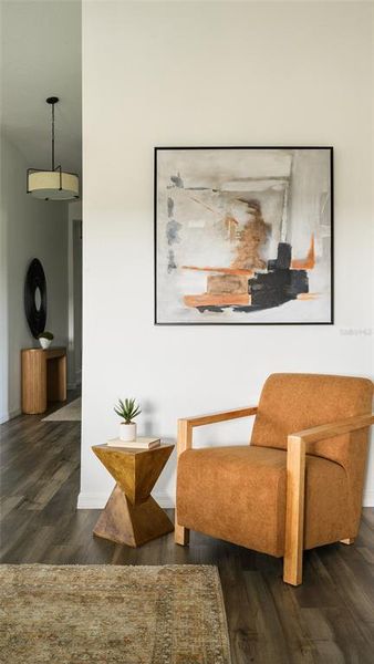 Furnished interior view inside a new home in Crosswinds, Haines City (Image 20).