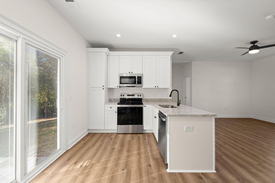 Furnished interior view inside a new home in , Hanahan (Image 12). Furnished interior view inside a new home in , Hanahan (Image 12).