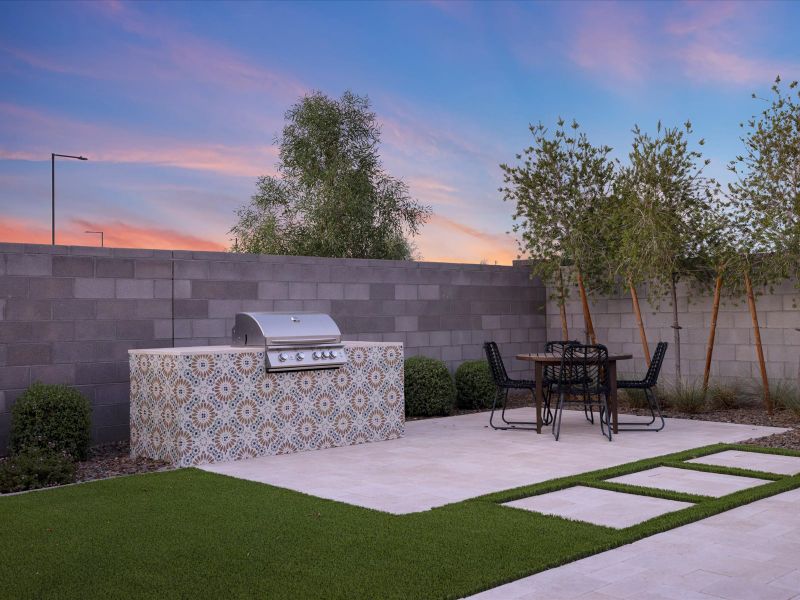 Welcome to the Bailey floorplan modeled at Paloma Creek in Surprise, AZ.