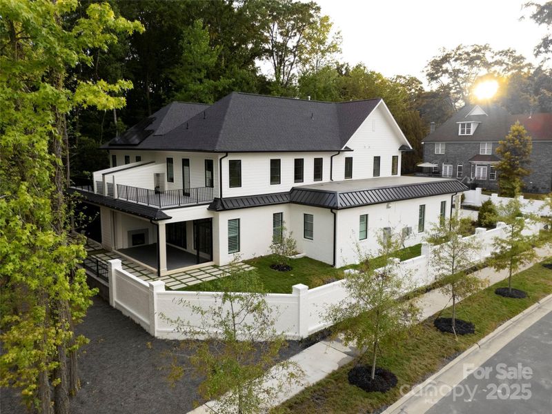 For representation - Exterior back view