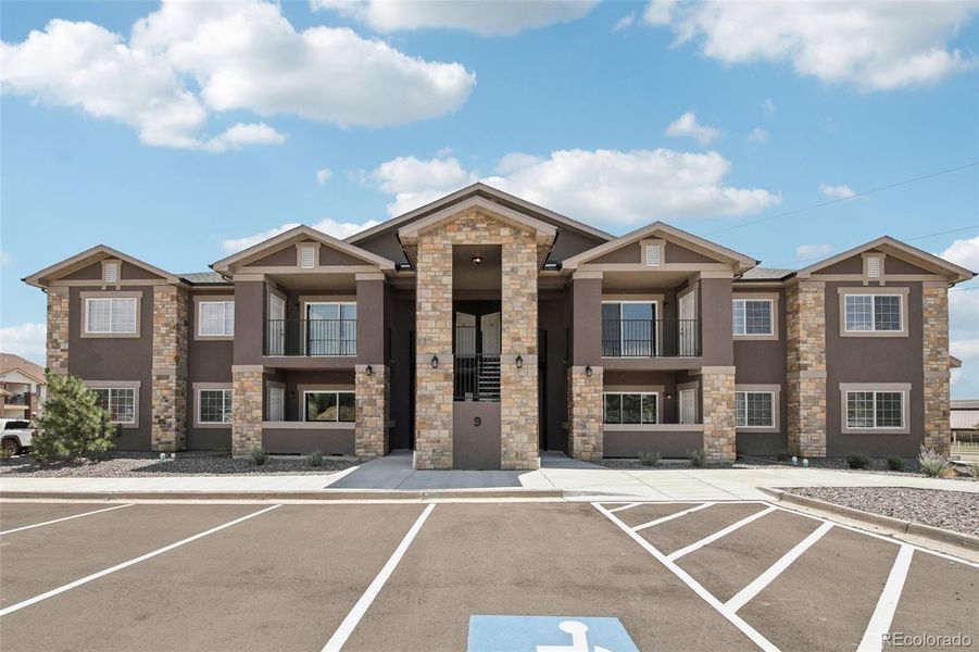 Front exterior of a new home in , Denver, CO, highlighting curb appeal (Image 17).