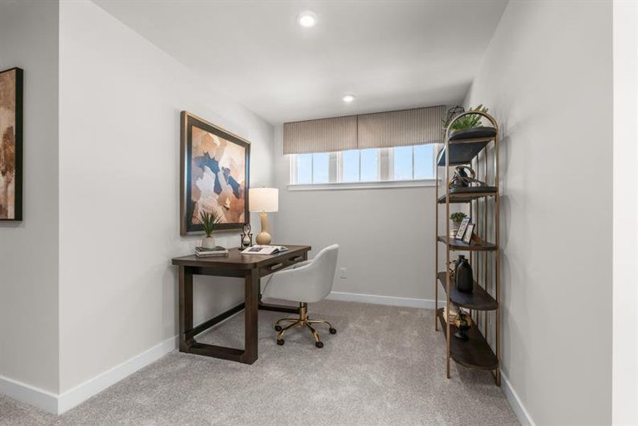 Representative furnished interior of a home built from the Silverleaf by Ryan Homes in East Lake, Leland (Image 36). Representative furnished interior of a home built from the Silverleaf by Ryan Homes in East Lake, Leland (Image 36).