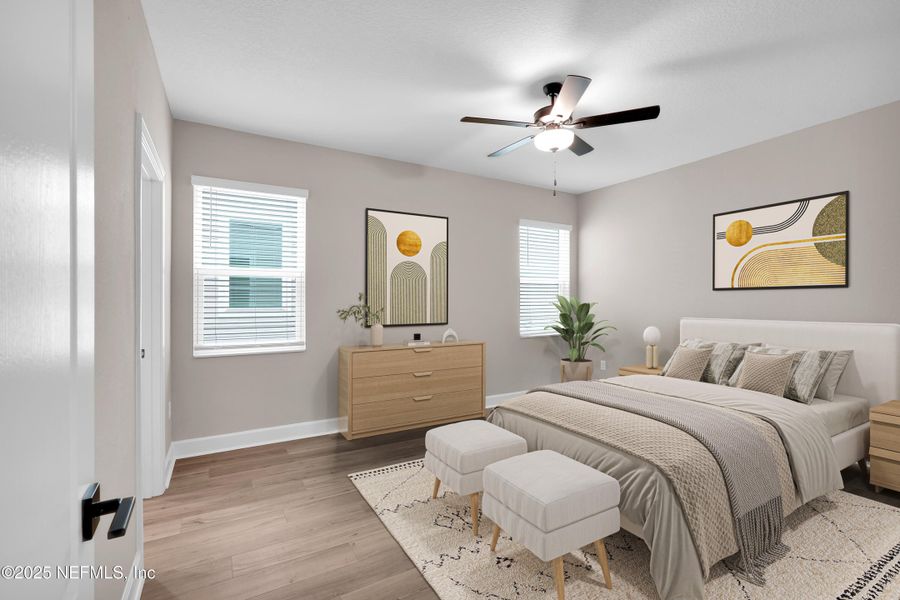 Furnished interior view inside a new home in Jennings Farm, Middleburg (Image 7).