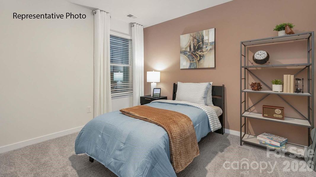Furnished interior view inside a new home in The Hamptons at Hickory, Hickory (Image 20).