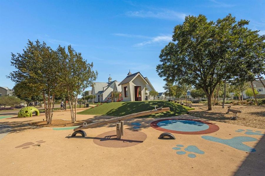 One of Several Playgrounds Throughout Pecan Square
