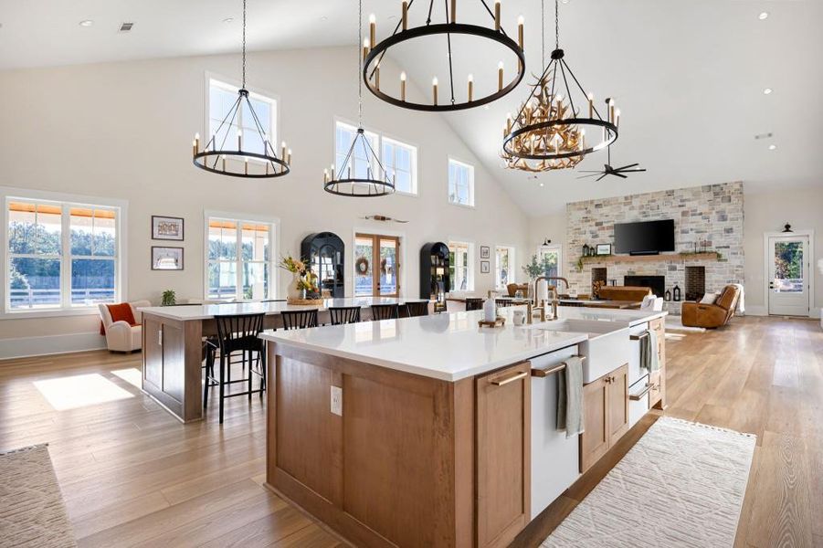 Furnished interior view inside a new home in , Rydal (Image 79).