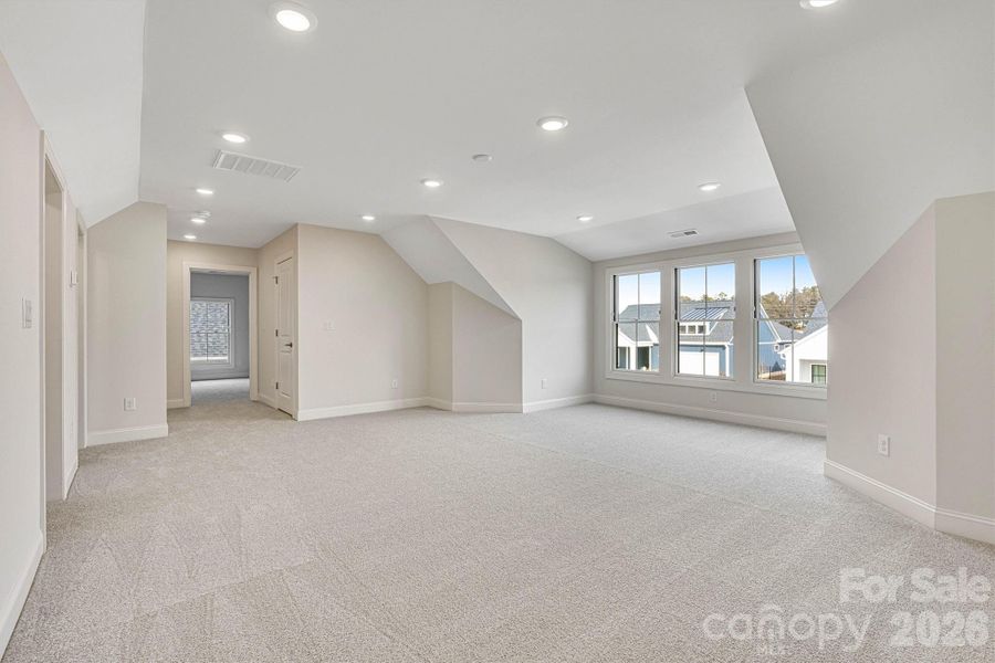 Spacious, unfurnished interior of a new home in The Courtyards at Lake Davidson, Mooresville (Image 36).