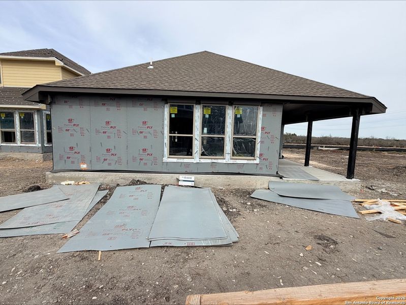 In-progress construction of a new home in Nopal Valley, San Antonio, TX (Image 5). In-progress construction of a new home in Nopal Valley, San Antonio, TX (Image 5).