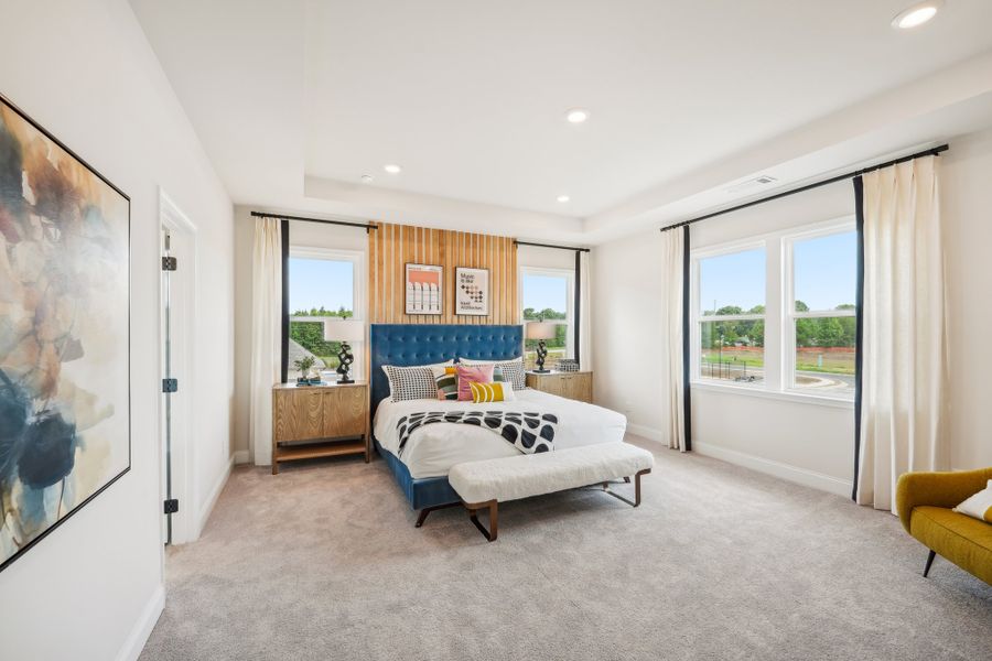 Furnished interior view inside a new home in Bennett Farm, Loganville (Image 28).