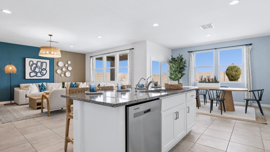 Furnished interior view inside a new home in Magma Ranch Vistas, Florence (Image 11).