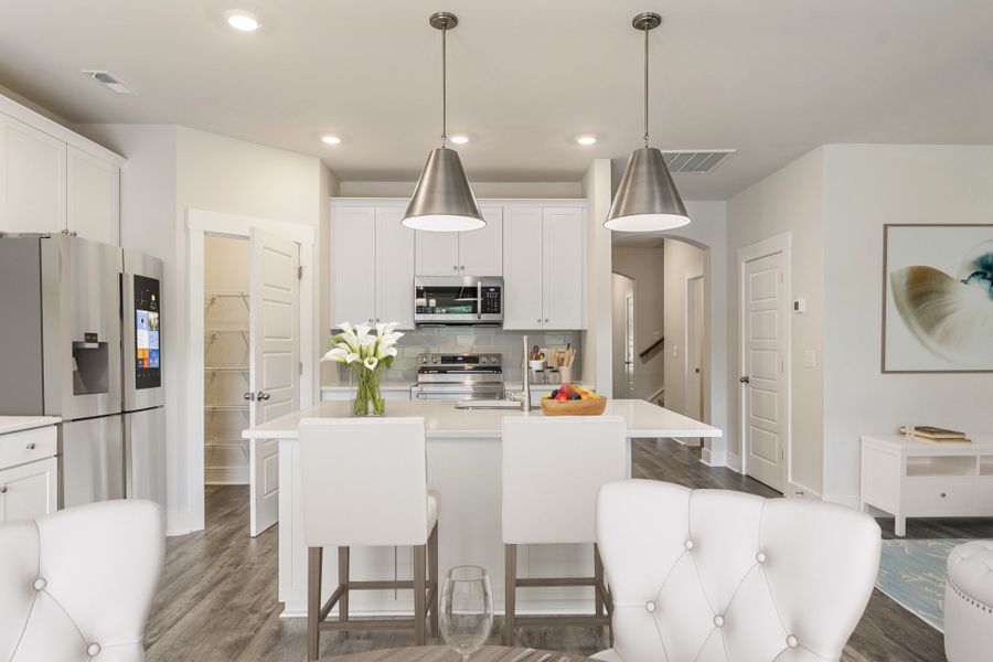 Furnished interior view inside a new home in The Meadows at Midway, Anderson (Image 5).