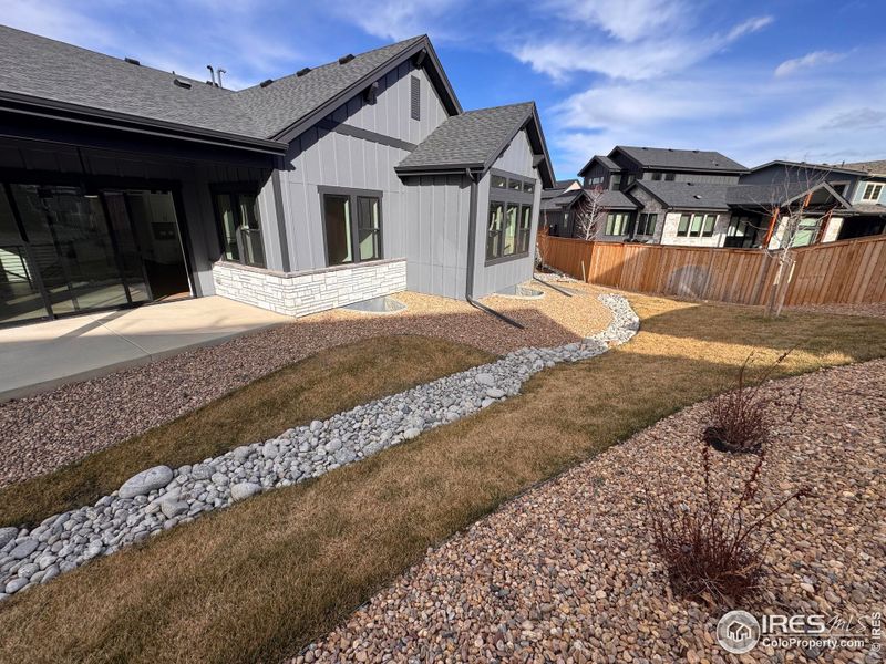 Rear Yard Fully Landscaped